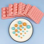 Moules Silicones Pâtisseries Demi-Sphères
