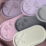Moules Silicones Vide Poche Fleurs